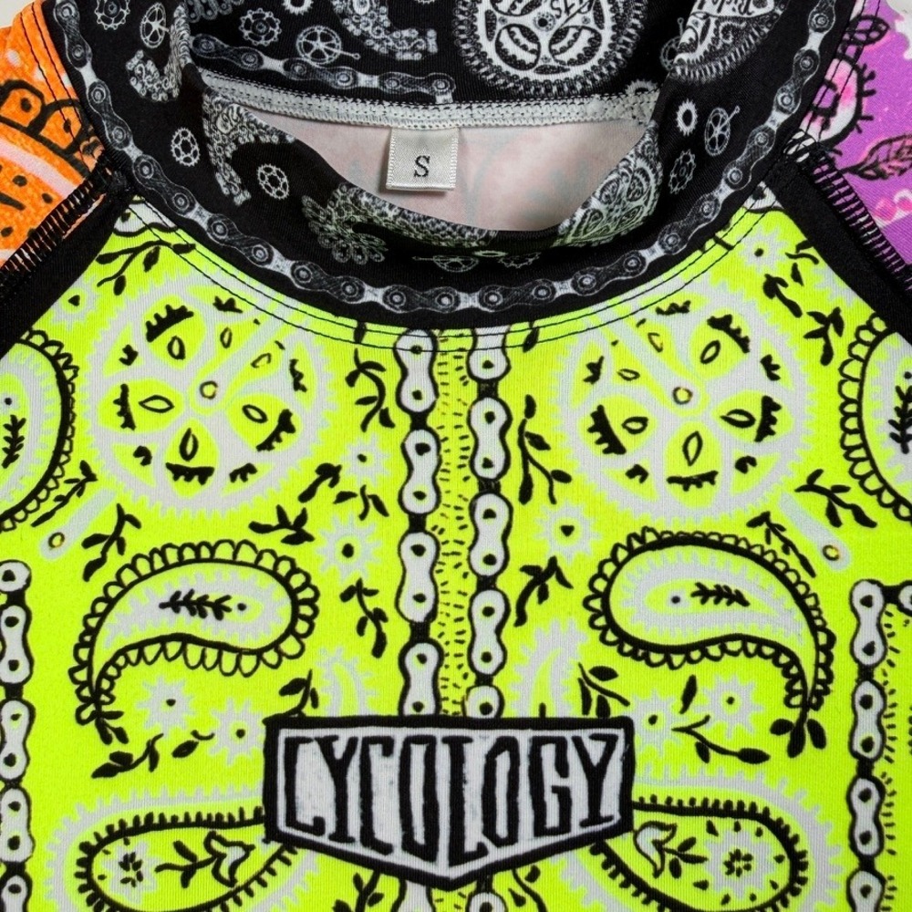 Cycology Womens Winter Long Sleeve Cycling Jersey Base Layer Bandana Performance